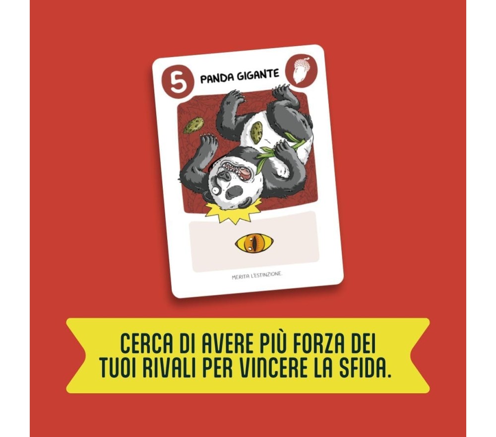 Barbascura X - Bestie Bastarde Gioco Di Carte Party Game ITA MS Edizioni 3-6 Giocatori