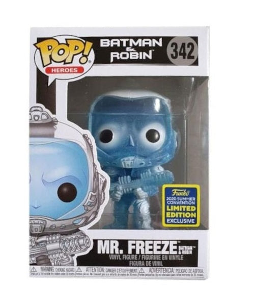 Funko Pop Batman E Robin 342 Mr Freeze 2020 Summer Convention Limited Exc Sdcc