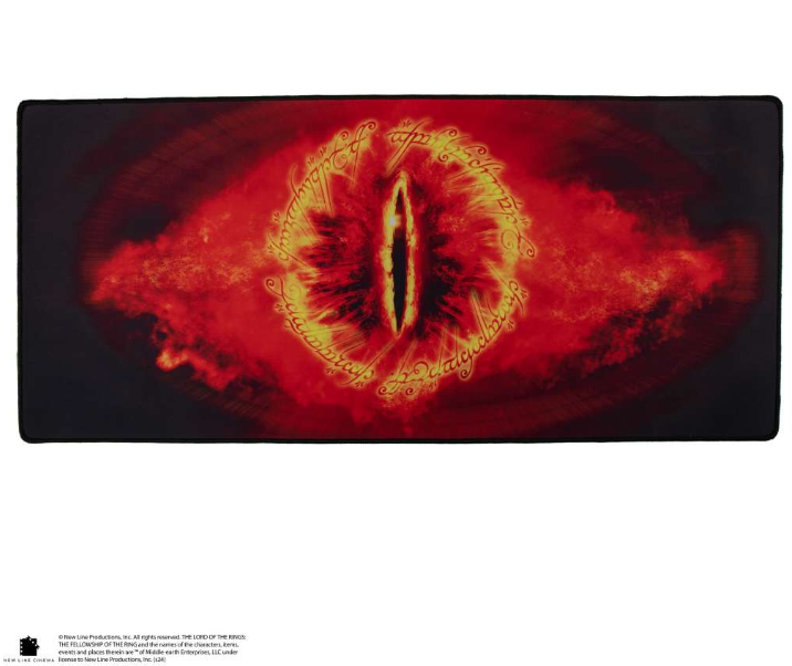 The Lord Of The Rings “Occhio Di Sauron” Tappetino Tastiera Mouse Pad Gaming Xxl