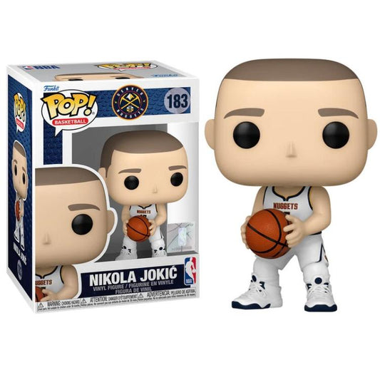 Funko Pop ! Basket Nba Denver Nuggets (183) Nikola Jokic Vinyl Figure 9Cm Player