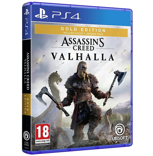 Assassin'S Creed Valhalla - Gold Edition Ps4 Gioco Italiano Nuovo Playstation 4