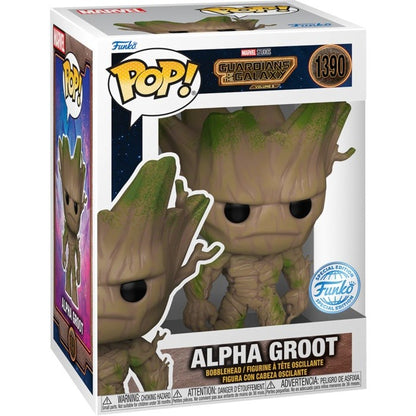 Funko Pop ! Marvel Guardians Of The Galaxy Vol. 3 - (1390) Alpha Groot Exclusive