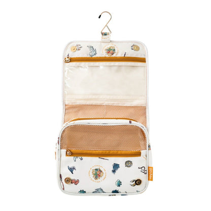 Beauty Case da Viaggio (Harry Potter) Collection Borsa Bag Borsellino Donna da Viaggio da Appendere Impermeabile con Scomparti e Gancio | Organizer Trucchi Portatile, Regalo Donna (24 x 20 x 9 cm)