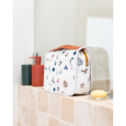 Beauty Case da Viaggio (Harry Potter) Collection Borsa Bag Borsellino Donna da Viaggio da Appendere Impermeabile con Scomparti e Gancio | Organizer Trucchi Portatile, Regalo Donna (24 x 20 x 9 cm)