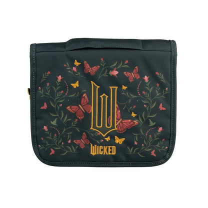 Beauty Case da Viaggio (Wicked) Collection Borsa Bag Borsellino Donna da Viaggio da Appendere Impermeabile con Scomparti e Gancio | Organizer Trousse Trucchi Portatile, Regalo Donna (24 x 20 x 9 cm)