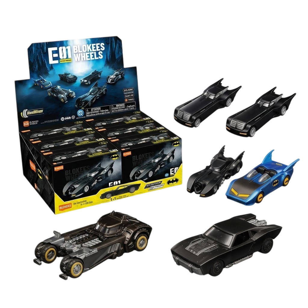 Blokees DC - Batman Wheels - Gotham Velocity E01 - Model Kit - (1Pz Random) Action Figure 75680