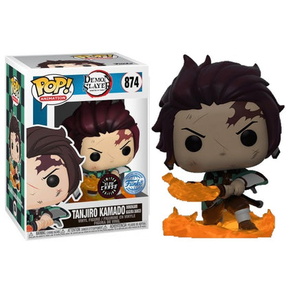 Funko Pop! Animation: Demon Slayer (874) Tanjiro Kamado "Chase" Special Gitd