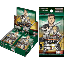 Bandai Attack on Titan: Union Arena Booster Pack Vol.2 (16 buste) Giapponese TCG Collezione