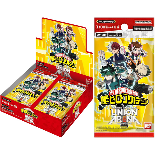 Bandai My Hero Academia: Union Arena Booster Pack (UA10BT) 16 Buste Giapponese TCG Collezione