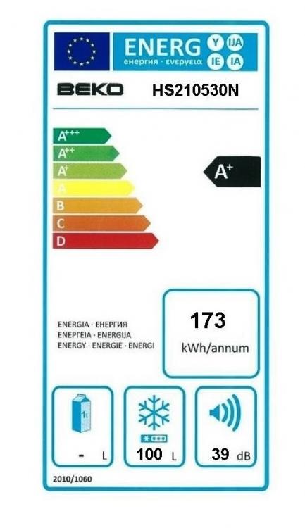 BEKO FRIGO COMBINATO STATICO CONGELATORE 330LT A+ BIANCO FREEZER RCSA330K30WN