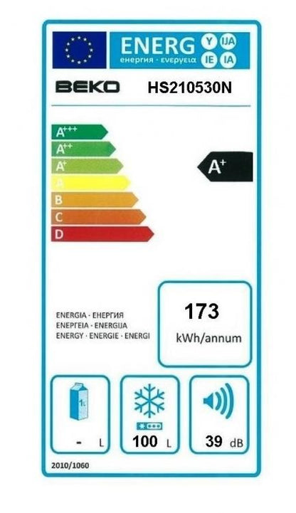 BEKO FRIGO COMBINATO STATICO CONGELATORE 330LT A+ BIANCO FREEZER RCSA330K30WN