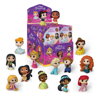 Funko Mystery Mini: Disney Princess Box Completo 12pz Mini Figure Da Collezione