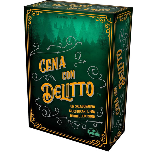 Goliath - Cena con Delitto - Gioco di Carte 3-8 Giocatori 14+ Anni