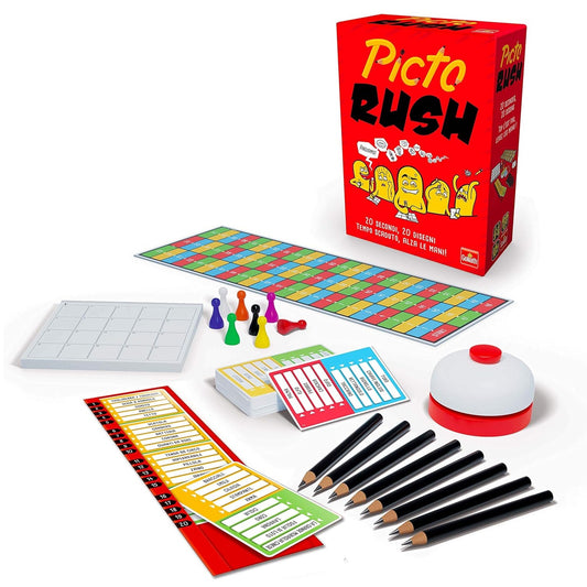 Goliath Picto Rush Gioco da Tavolo da 3 a 8 Giocatori 10+ Anni