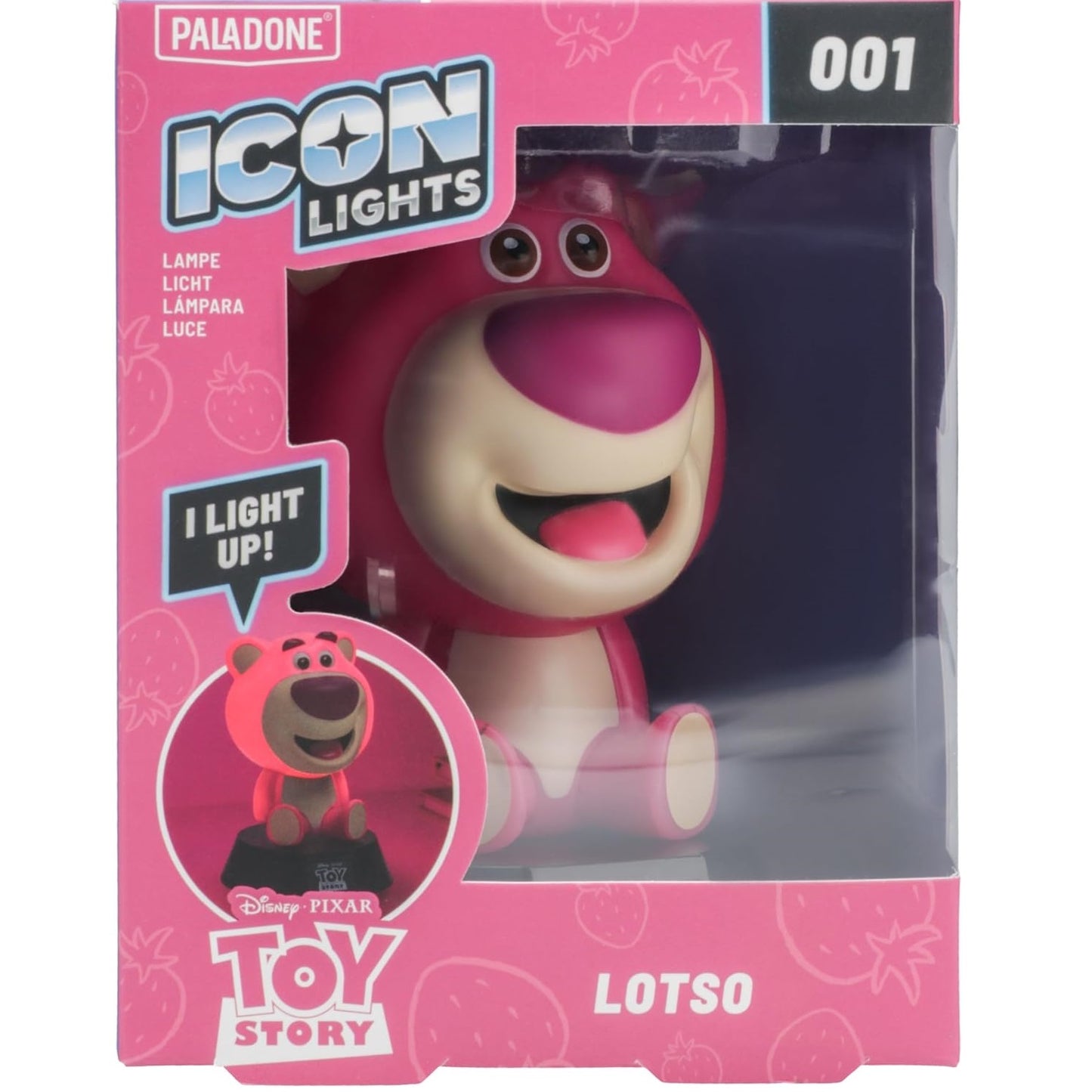 Paladone Icons Lights Disney Toy Story (001) Lotso - Lampada LED Grandi Abbracci