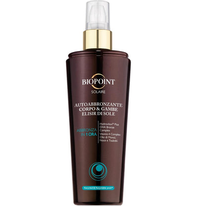 Biopoint Solaire - Autoabbronzante Corpo e Gambe Elisir di Sole (Abbronza In 1 Ora)