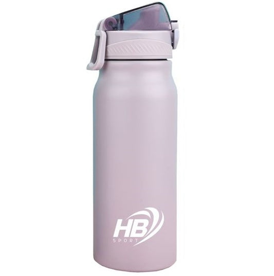 BORRACCIA TERMICA ACCIAIO INOX 500ml BOTTIGLIA THERMOS CON PIPETTA 12-24h BIANCO