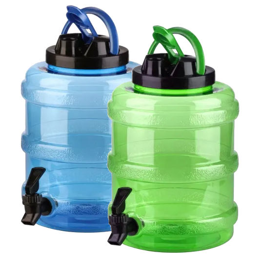Dispenser Con Rubinetto Erogatore Capacità 4,7L Campeggio Picnic Ufficio Party