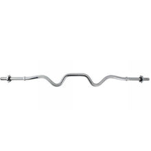 BILANCIERE ANGOLATO CURL SUPER EZ 150CM BARRA CURVA ACCIAI PALESTRA BODYBUILDING