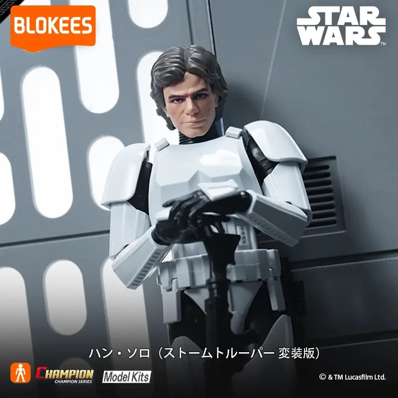 Blokees Star Wars - Champion Class 03 - Han Solo Disguise - Model Kit - Action Figure 75803