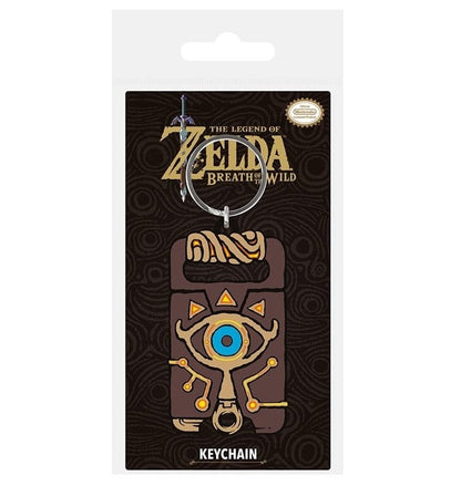 Pyramid Portachiavi The Legend Of Zelda: Sheikah Stones - Keychain In Gomma
