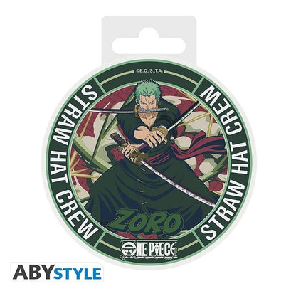 Abystyle - ONE PIECE - Sottobicchiere Ceramic Coasters - Zoro - Straw Hat Crew