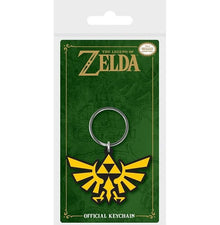 Pyramid Portachiavi The Legend Of Zelda: Triforce - Keychain In Gomma