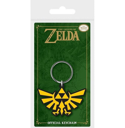 Pyramid Portachiavi The Legend Of Zelda: Triforce - Keychain In Gomma