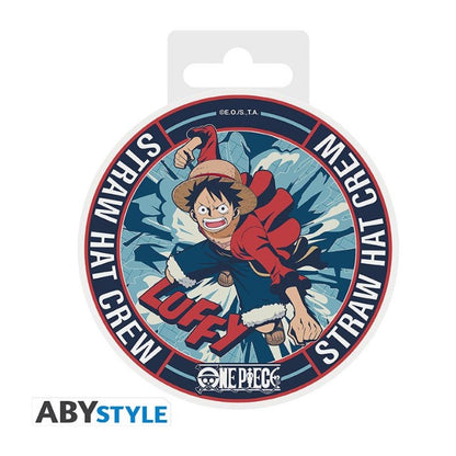Abystyle - ONE PIECE - Sottobicchiere Ceramic Coasters - Luffy - Straw Hat Crew