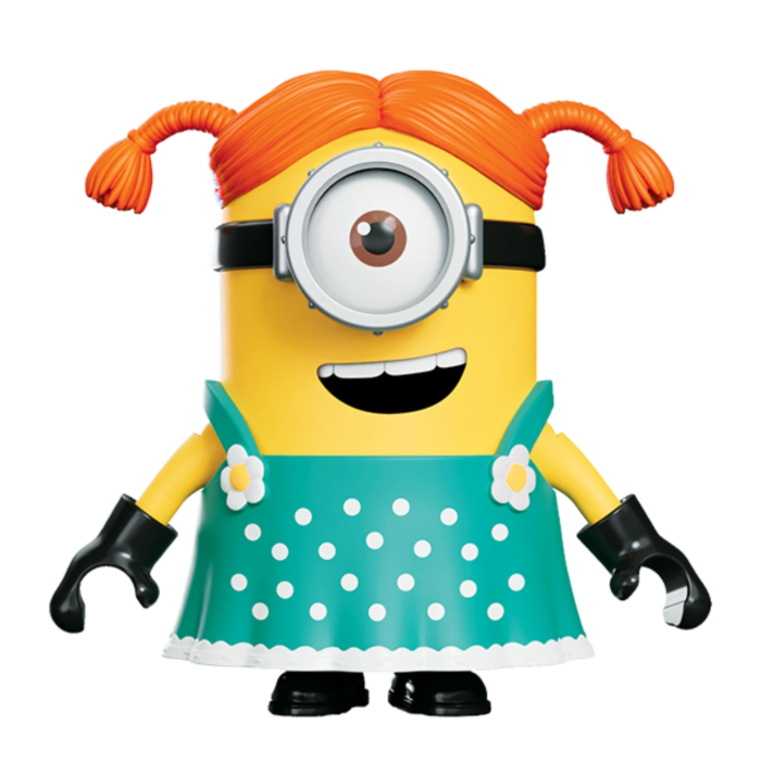 Blokees Minions - PreCool - Celebratate Party Series 02 - Plastic Model Kits (Carl the Streamer) - Action Figure 74851