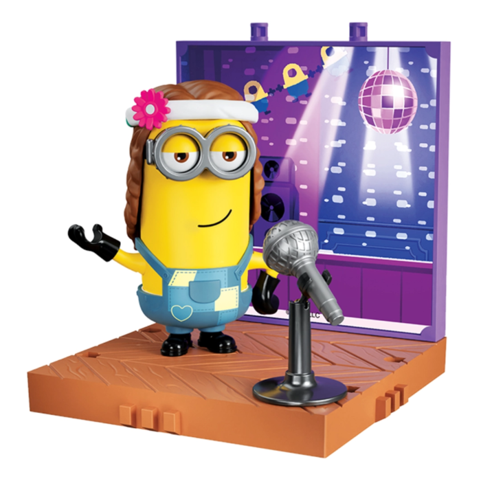 Blokees Minions - PreCool - Celebratate Party Series 02 - Plastic Model Kits (Kevin the Singer) - Action Figure 74853