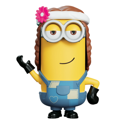 Blokees Minions - PreCool - Celebratate Party Series 02 - Plastic Model Kits (Kevin the Singer) - Action Figure 74853