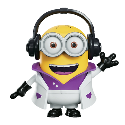 Blokees Minions - PreCool - Celebratate Party Series 02 - Plastic Model Kits (Phil the DJ) - Action Figure 74854