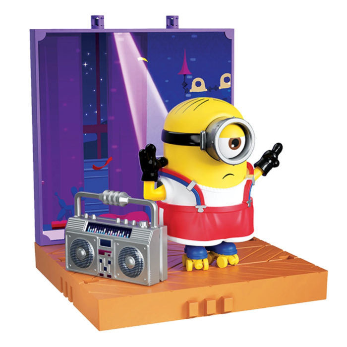 Blokees Minions - PreCool - Celebratate Party Series 02 - Plastic Model Kits (Stuart the Dancer) - Action Figure 74852