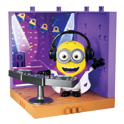 Blokees Minions - PreCool - Celebratate Party Series 02 - Plastic Model Kits (Phil the DJ) - Action Figure 74854