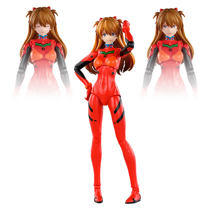 Blokees Evangelion : Model Kit - Fantastic Series (Asuka Shikinami with Plug Suit) Action Figure 73561