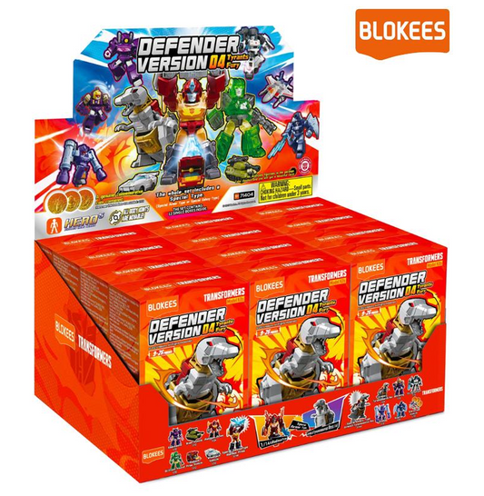 Blokees - Transformers - Model Kit -  Defender Version 04 - Tyrants Fury (Box Intero) - Action Figure 71404