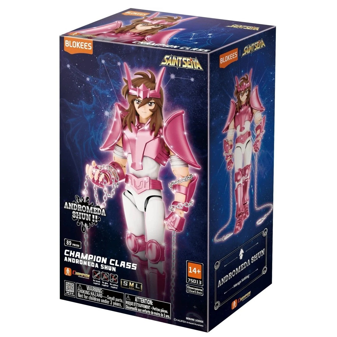 Blokees Saint Seiya: Model Kit Champion Class (Andromeda Shun) Action Figure Zodiaco 75013