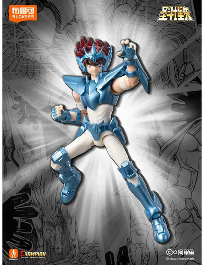 Blokees Saint Seiya Champion Class Pegasus Action Figure Cavalieri Zodiaco 75005