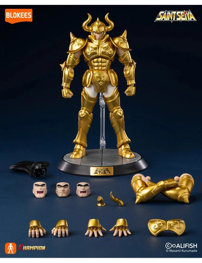 Blokees Saint Seiya: Model Kit Champion Class Taurus Aldebaran Action Figure Zodiaco 75007 - Toro