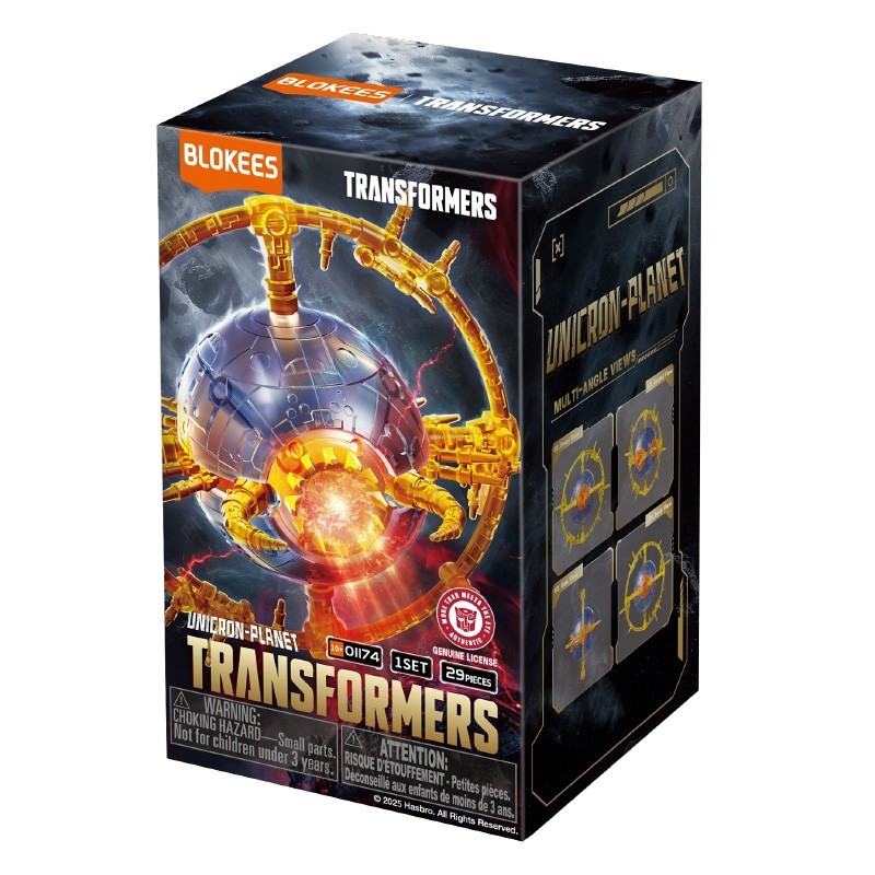 Blokees Transformers Galaxy (Unicron Planet Transparent) Model Kit Figure 01174