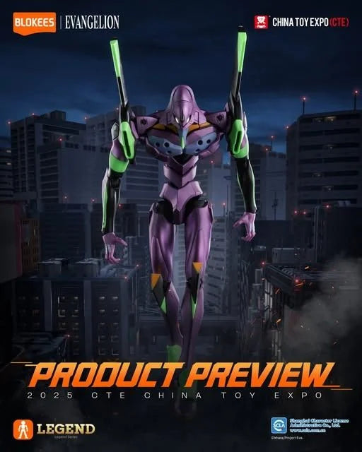 Blokees Evangelion Model Kit Legend Edition Figure MK (Unità Test Type-01) 73514