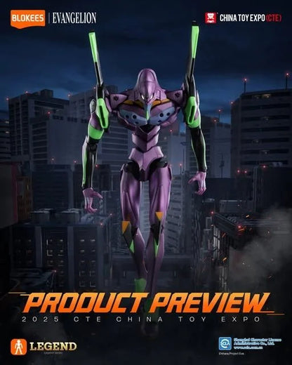 Blokees Evangelion Model Kit Legend Edition Figure MK (Unità Test Type-01) 73514
