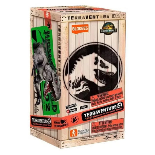 Blokees - Welcome to Jurassic World: Terraventure TS02 - Dinosaur Capture Operation 12 Designs - Action Figure (1 Random) 75642
