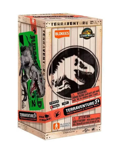 Blokees - Welcome to Jurassic World: Terraventure TS02 - Dinosaur Capture Operation 12 Designs - 12 Action Figure (BOX INTERA) 75642