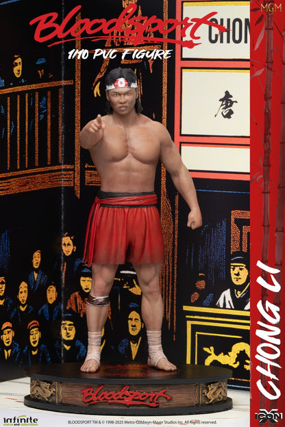 Infinite - Bloodsport (Chong Li) Icon X Figure Pvc 20cm film Van Damme (Preorder) Statuetta