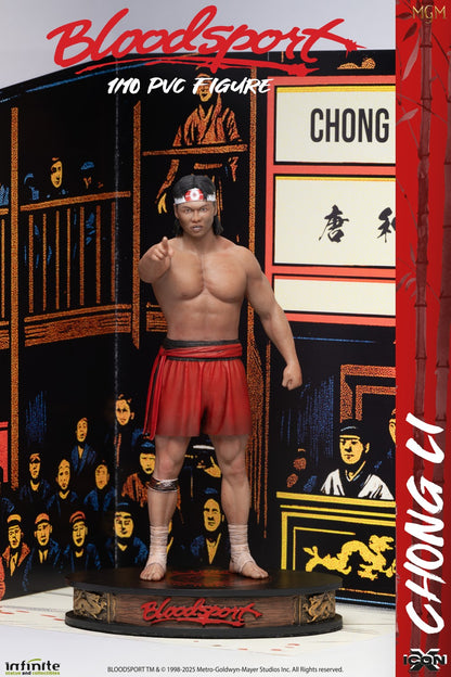Infinite - Bloodsport (Chong Li) Icon X Figure Pvc 20cm film Van Damme (Preorder) Statuetta