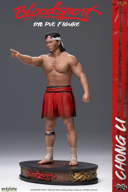 Infinite - Bloodsport (Chong Li) Icon X Figure Pvc 20cm film Van Damme (Preorder) Statuetta