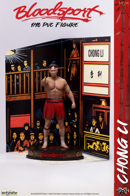 Infinite - Bloodsport (Chong Li) Icon X Figure Pvc 20cm film Van Damme (Preorder) Statuetta