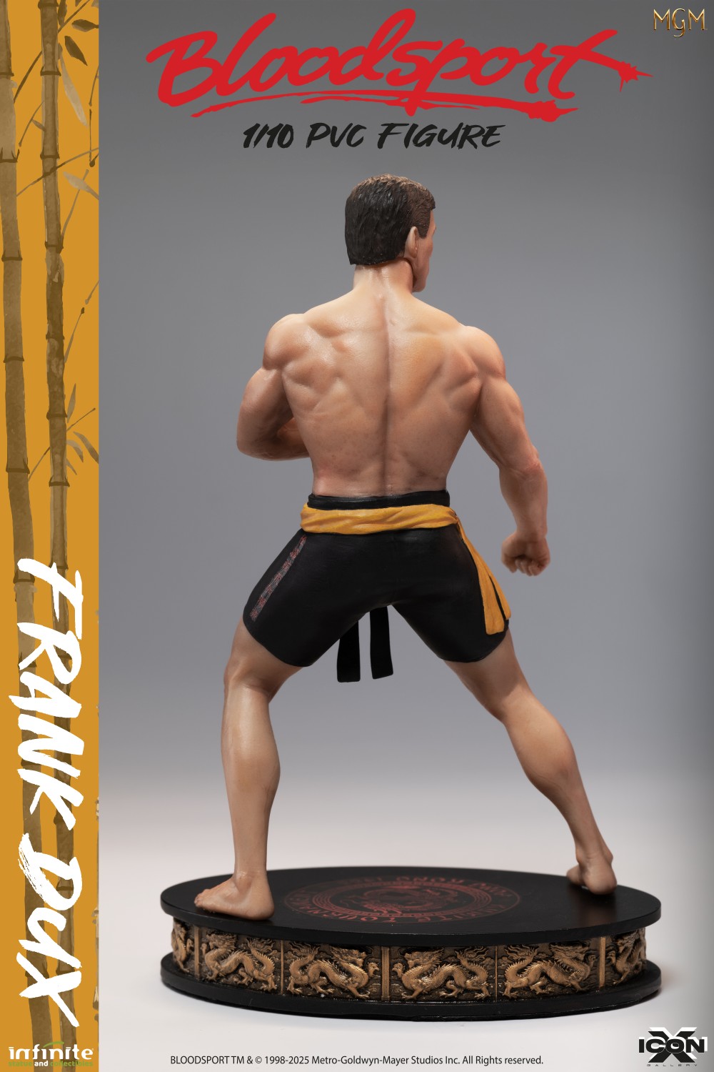 Infinite - Bloodsport (Frank Dux) Icon X Figure Pvc 20cm Film Van Damme (Preorder) Statuetta